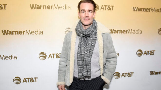 James Van Der Beek, seen during the 2020 Sundance Film Festival