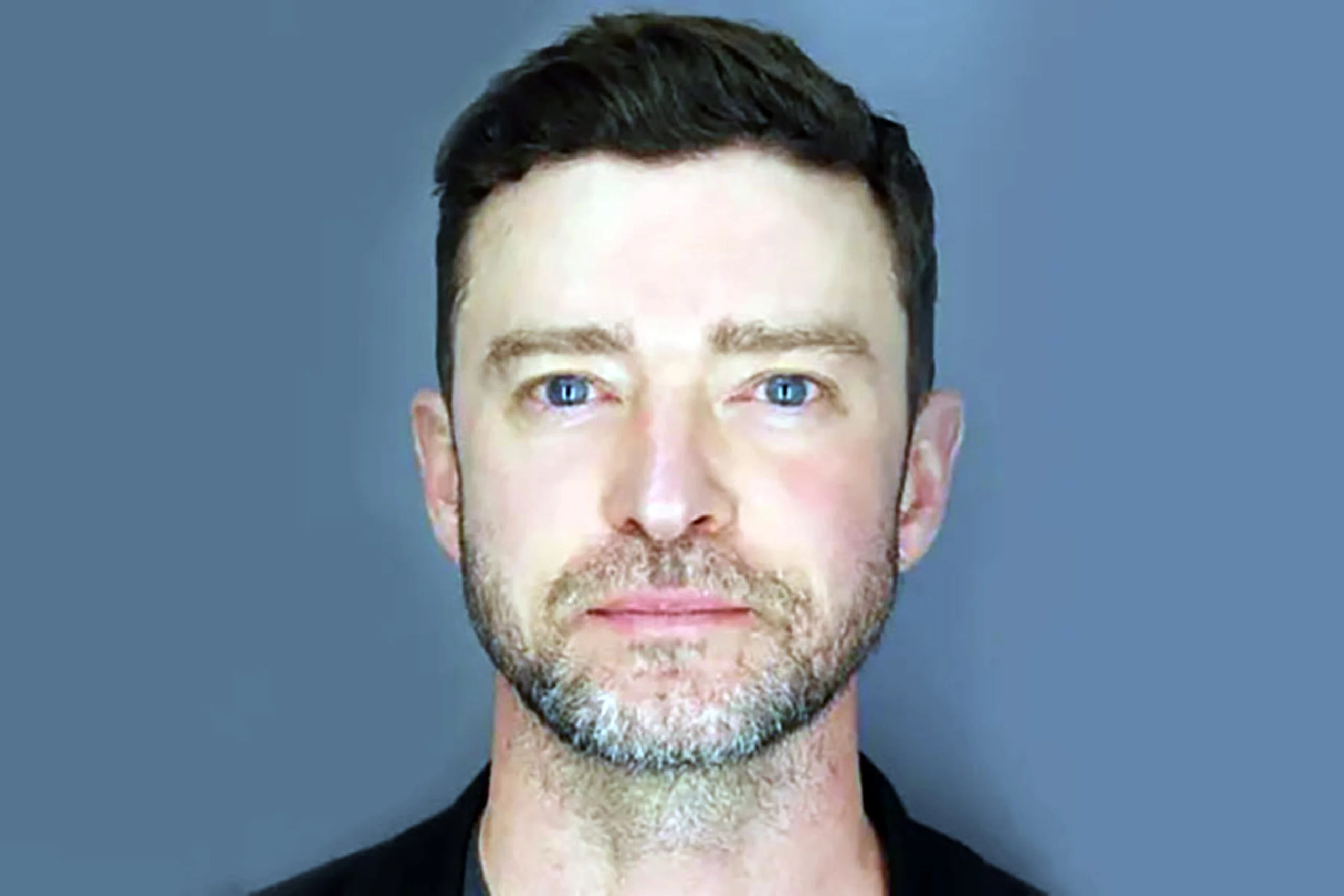 Justin Timberlake is seen in a booking photo