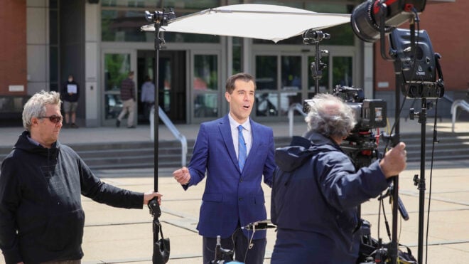 U.S: Congressional correspondent for CBS News Scott MacFarlane