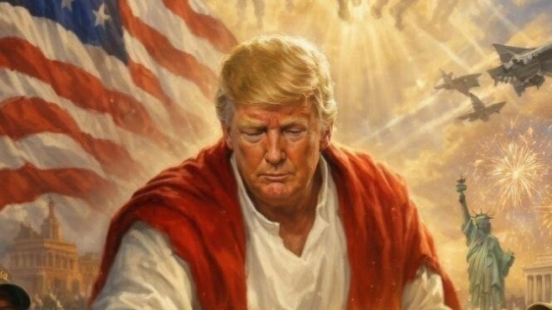 Trump Defends Viral Jesus Meme, Calls Out Pope, & Gets Roasted By His Own Allies