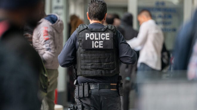 ICE agent monitors hundreds of asylum seekers