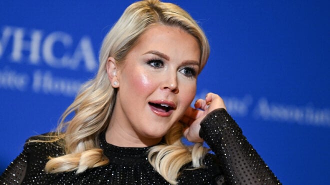 Karoline Leavitt at the 2026 White House Correspondents' Association Dinner