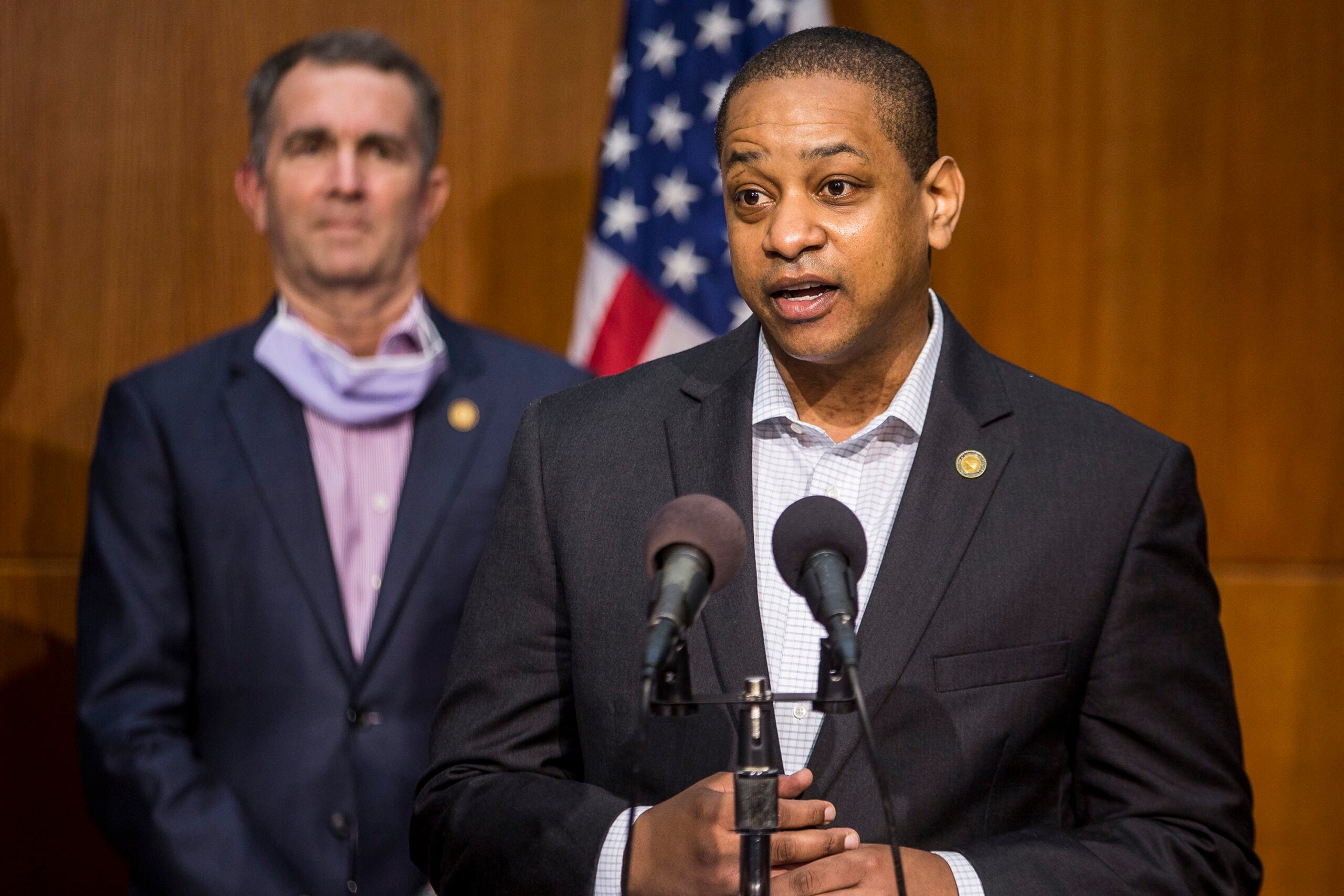 Then-Virginia Lieutenant Gov. Justin Fairfax