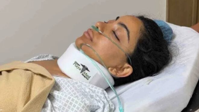 paralyzed woman
