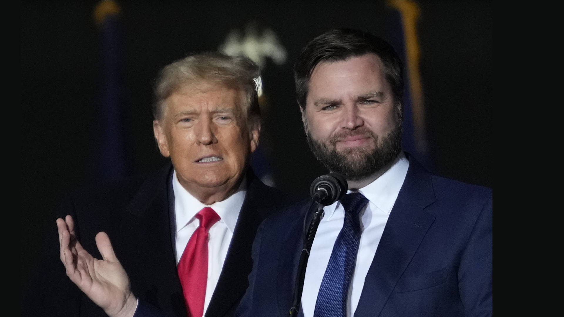 U.S. President Donald Trump U.S. VP JD Vance