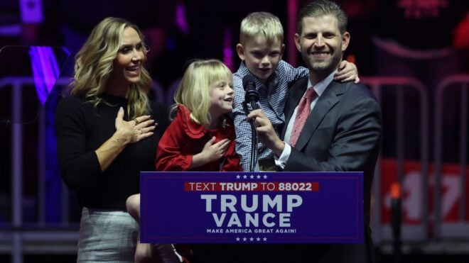 Eric Trump and family