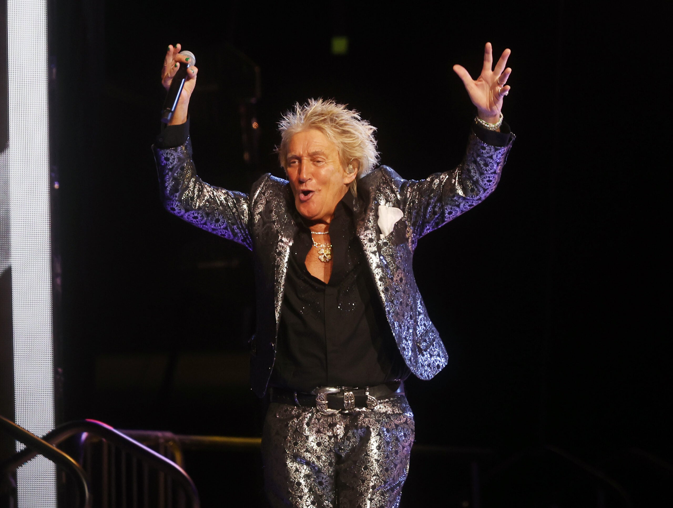 Rod Stewart Performs At Mortgage Matchup Center