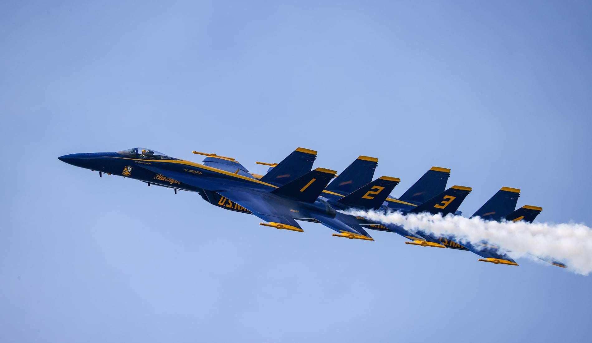 Pete Hegseth Doubles Down On Blue Angels Flyovers