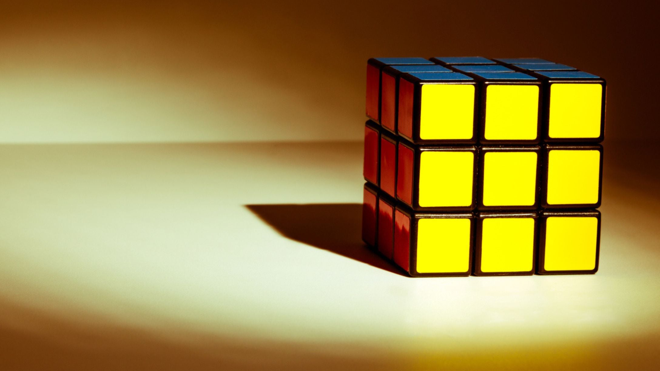 A Rubiks cube stock photo