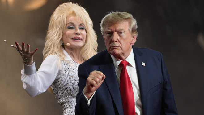 donald trump and dolly parton