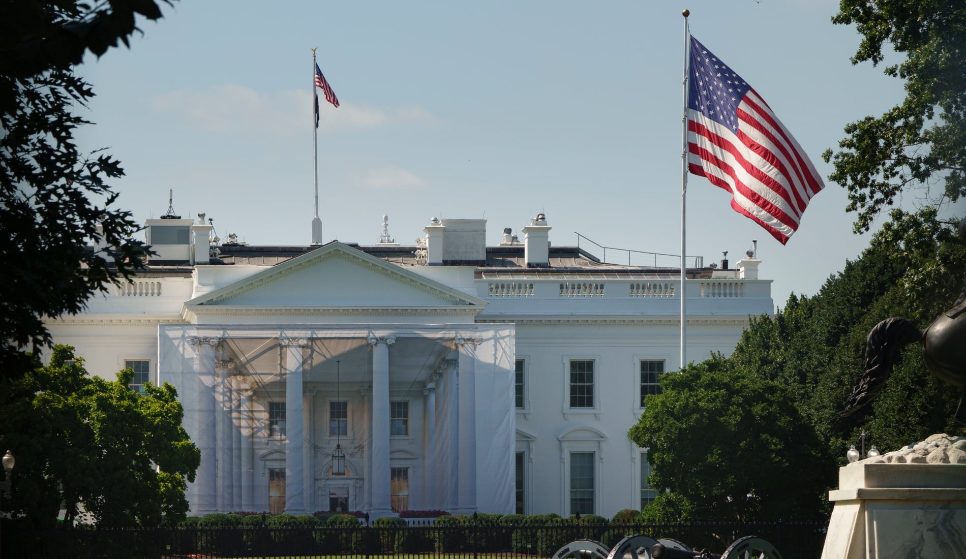 white House exterior