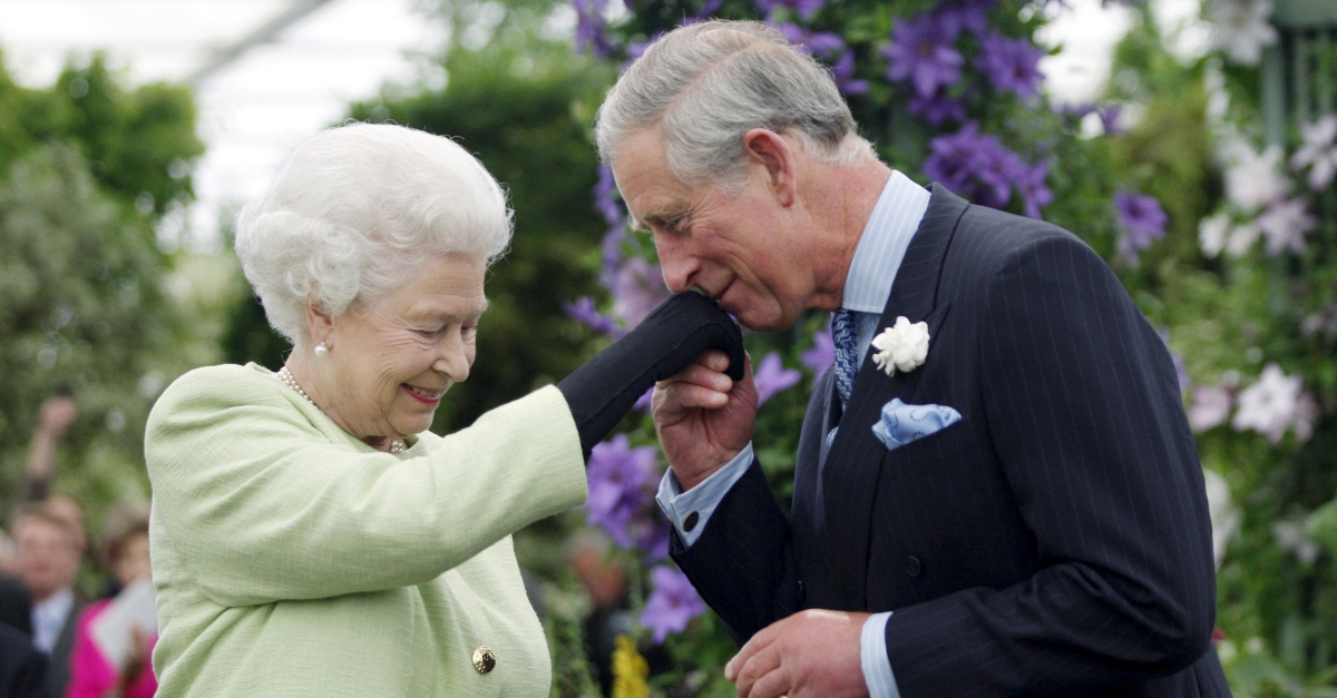 queen gives speech about prince charles