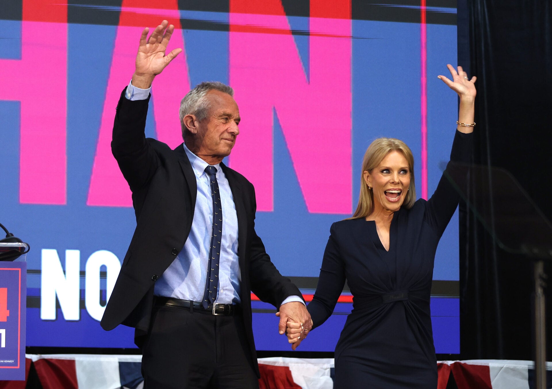Robert F. Kennedy Jr. and Cheryl Hines