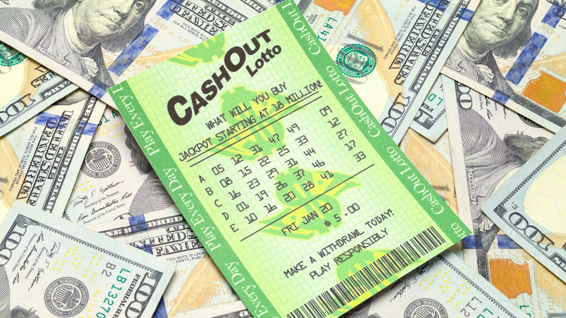 winning lottery ticket