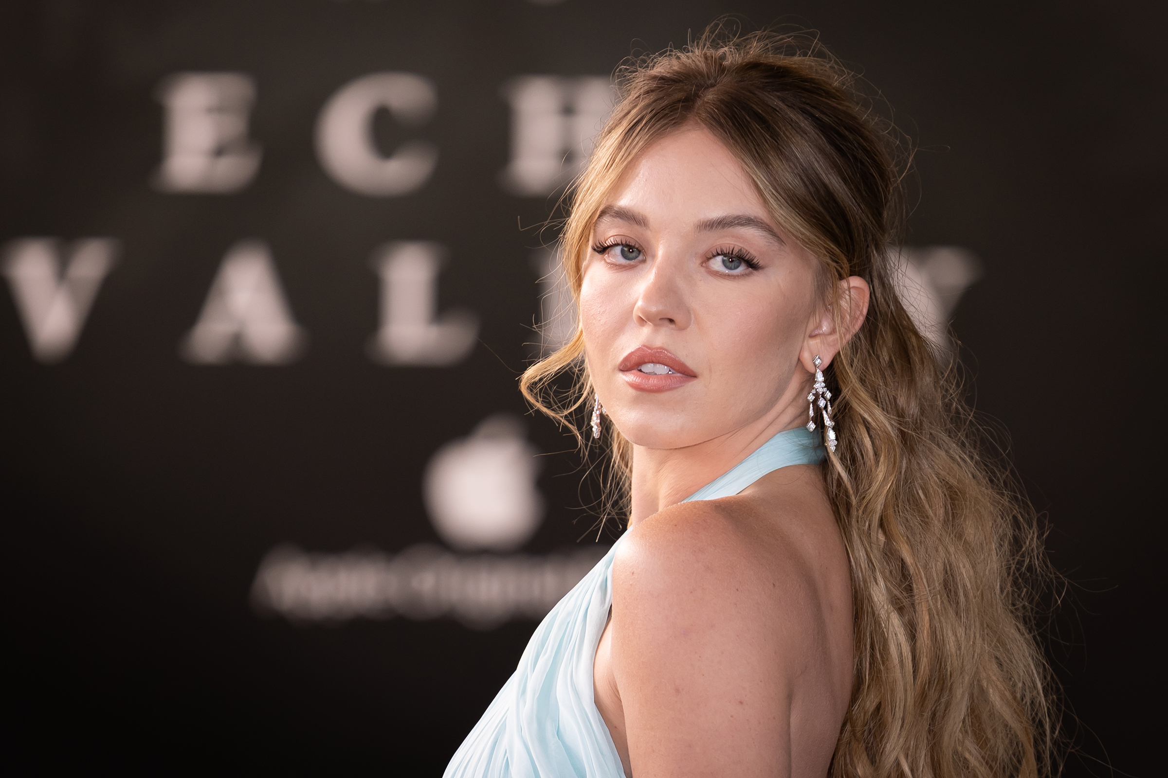 Sydney Sweeney attends the "Echo Valley" European premiere at the BFI Southbank on June 10, 2025, in London.