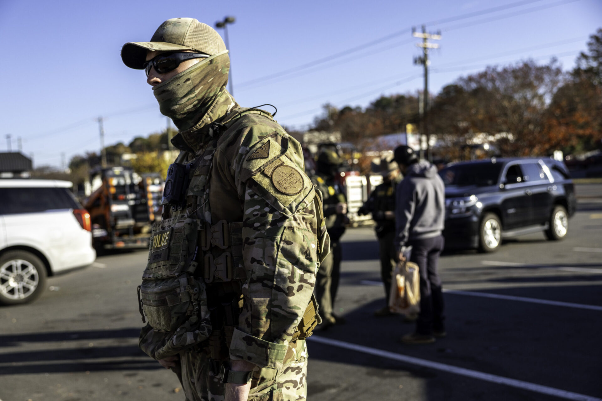 Federal Agents Conduct Illegal Immigration Crack Down In Charlotte, North Carolina