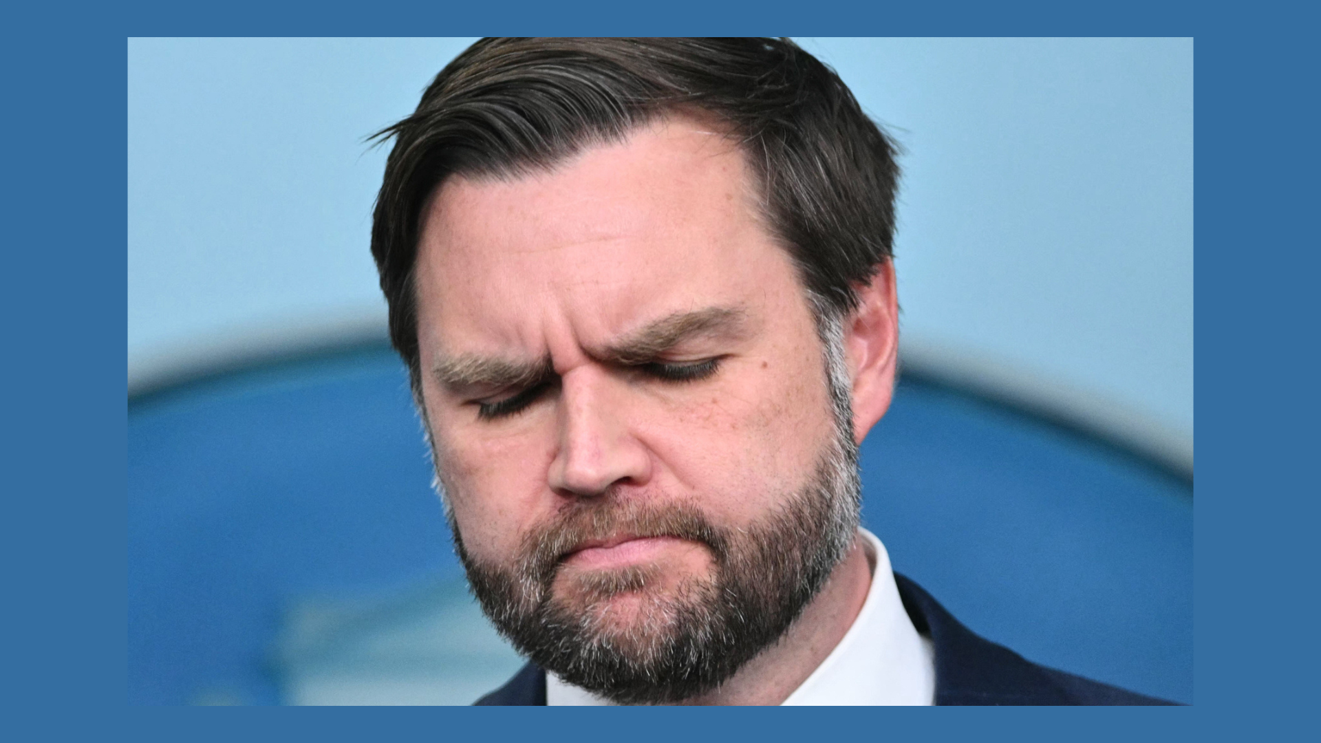 US Vice President JD Vance speaks during a press briefing
