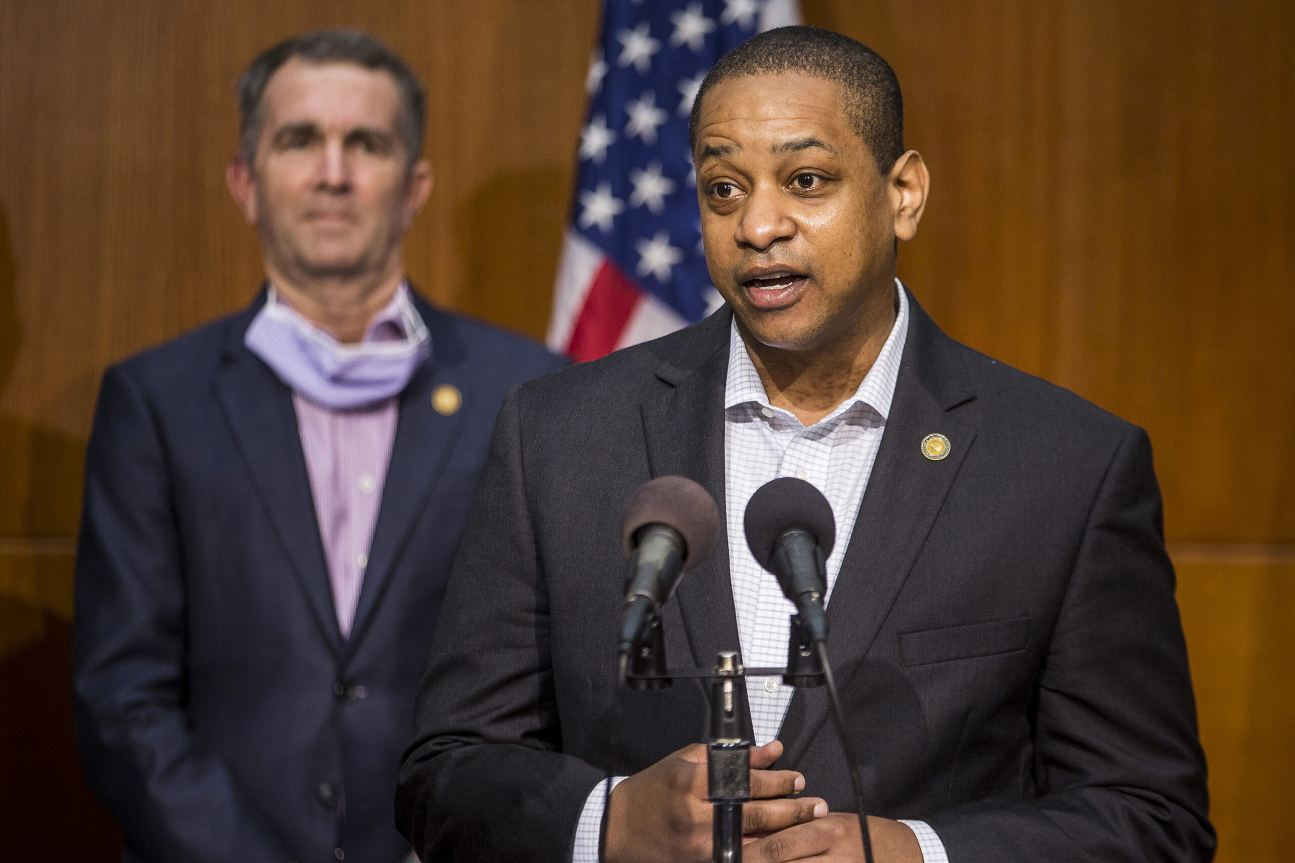 Then-Virginia Lieutenant Gov. Justin Fairfax
